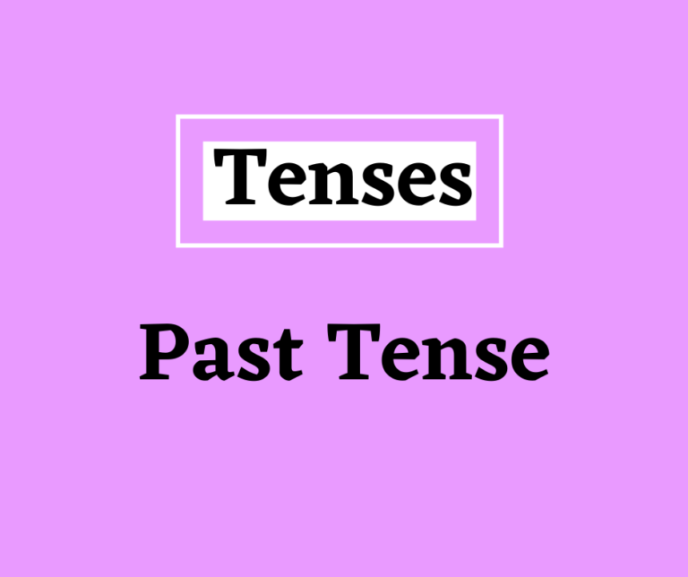 past-tense